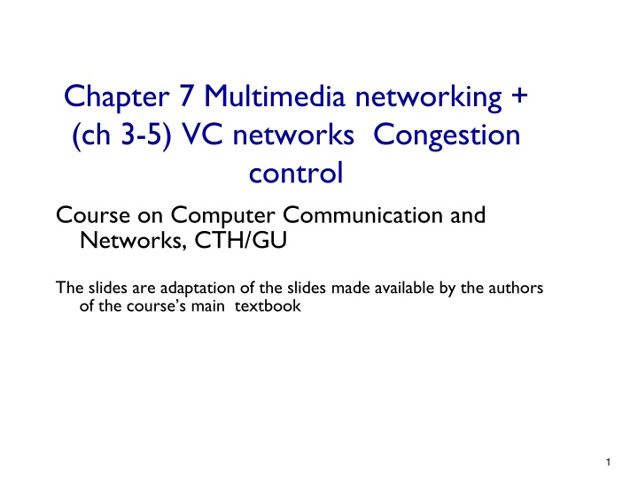 chapter 7 multimedia networking n.w