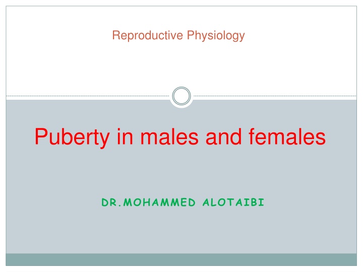 reproductive physiology n.w