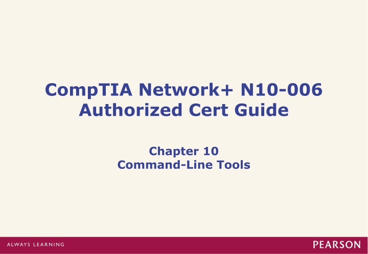 comptia network n10 006 authorized cert guide n.w