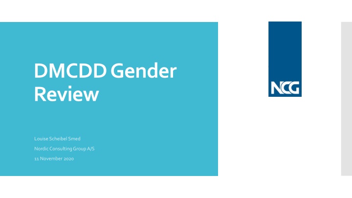 dmcdd gender review n.w