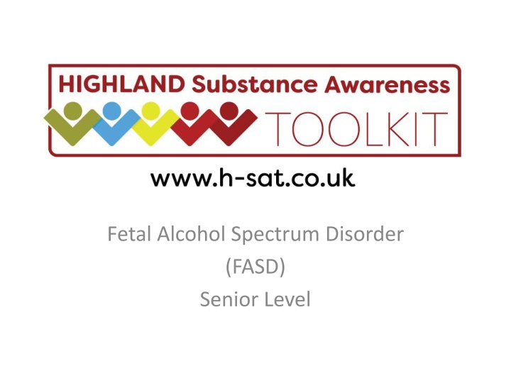fetal alcohol spectrum disorder fasd senior level n.w