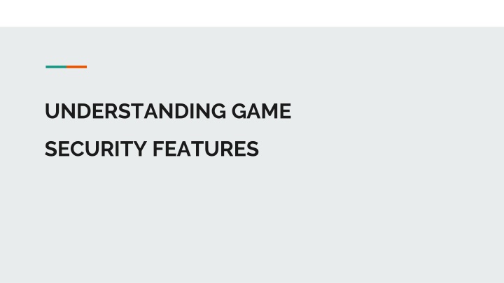 understanding game n.w
