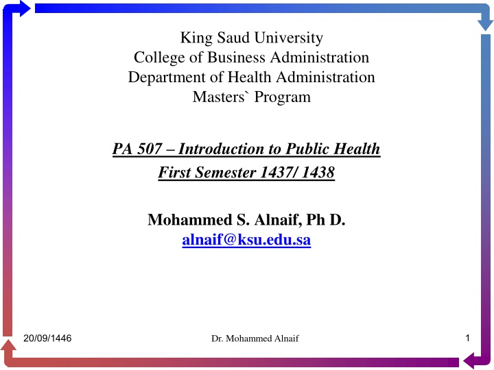 king saud university college of business n.w