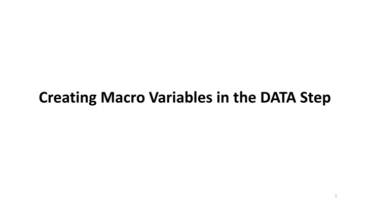 creating macro variables in the data step n.w