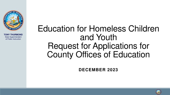 education for homeless children and youth request n.w