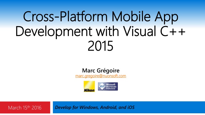 cross cross platform mobile app platform mobile n.w