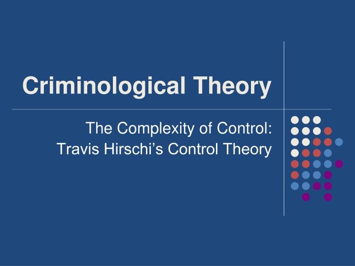 criminological theory n.w