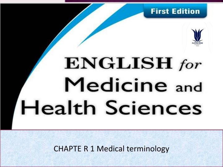 chapte r 1 medical terminology n.w