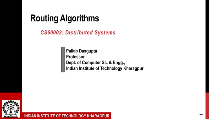 routing algorithms n.w