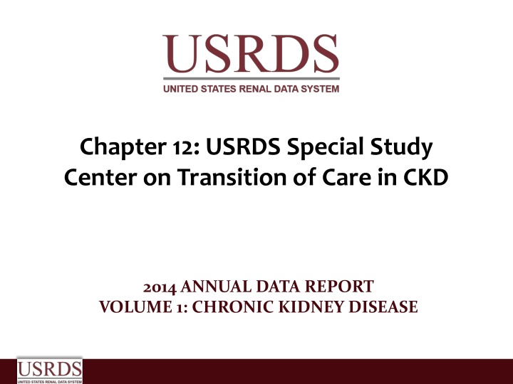 chapter 12 usrds special study center n.w