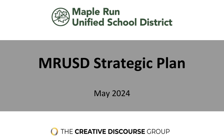 mrusd strategic plan n.w
