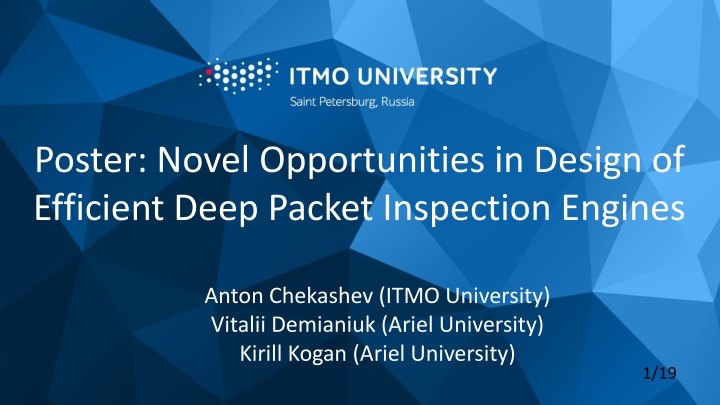 poster novel opportunities in design of efficient n.w