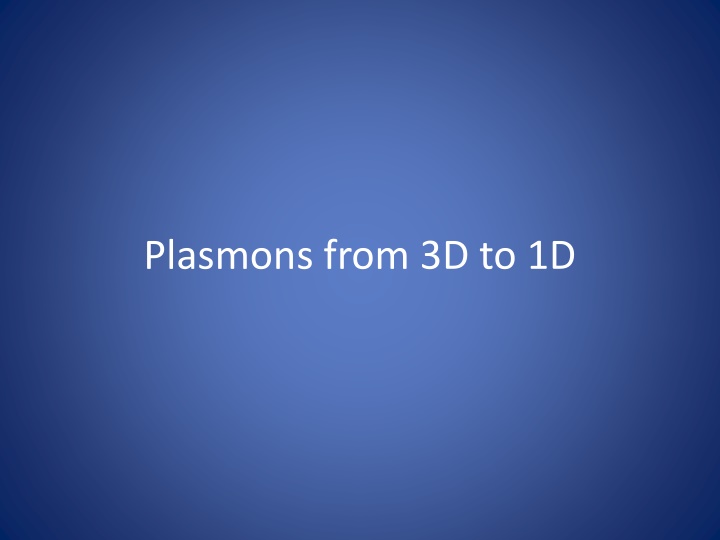 Plasmons and Plasma Oscillations in Solid-State Physics