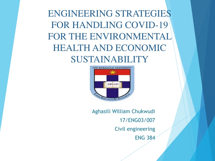 engineering strategies for handling covid n.w