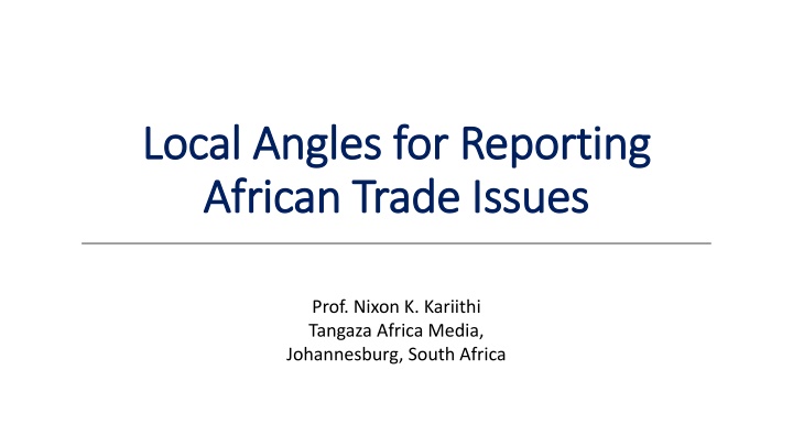 local angles for reporting local angles n.w