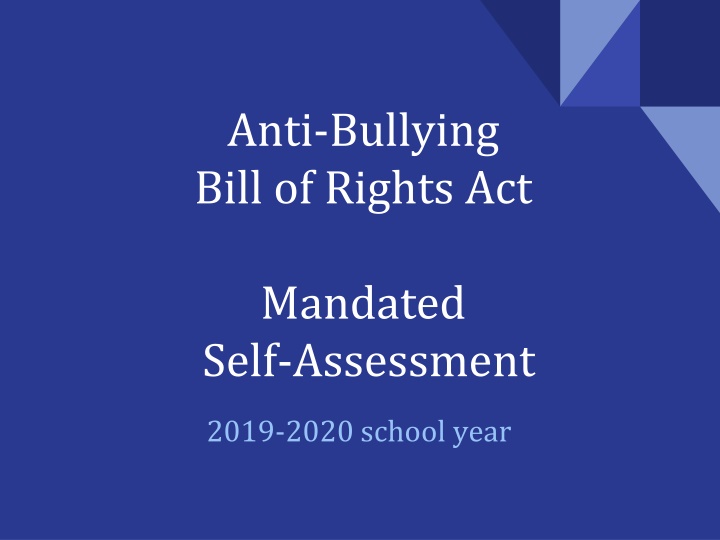 anti bullying bill of rights act n.w