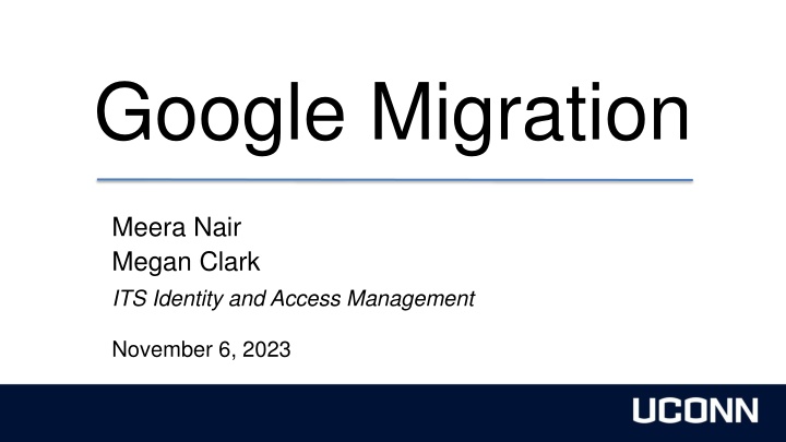 google migration n.w