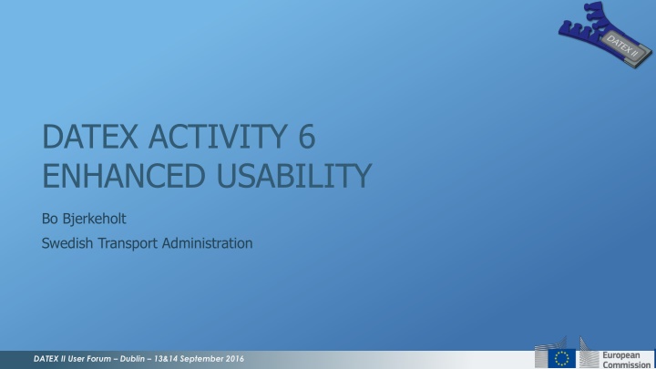 datex activity 6 enhanced usability n.w