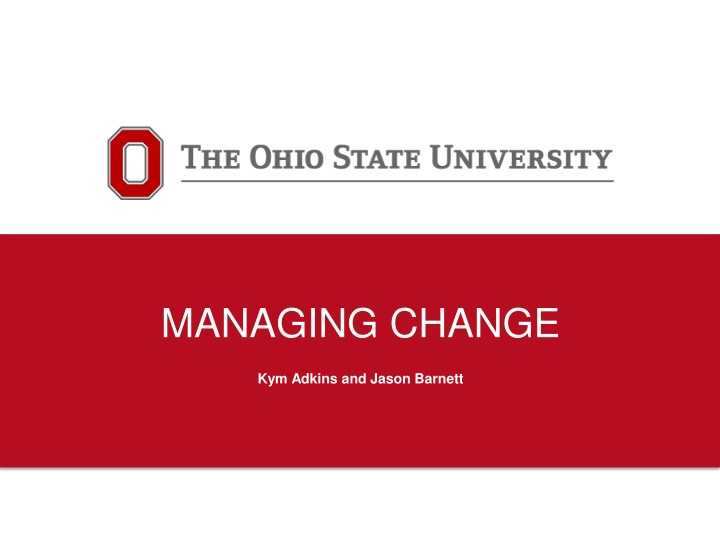 managing change n.w