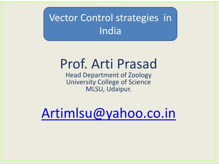 indoor residual spray india n.w