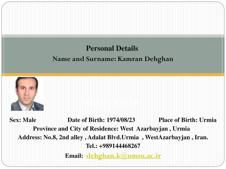 personal details n.w