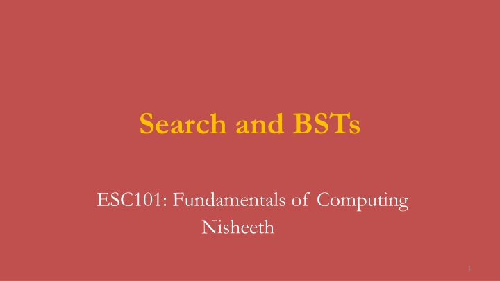 search and bsts n.w