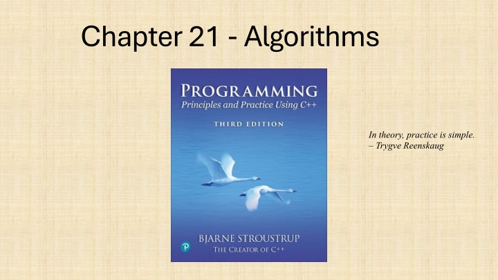 chapter 21 algorithms n.w