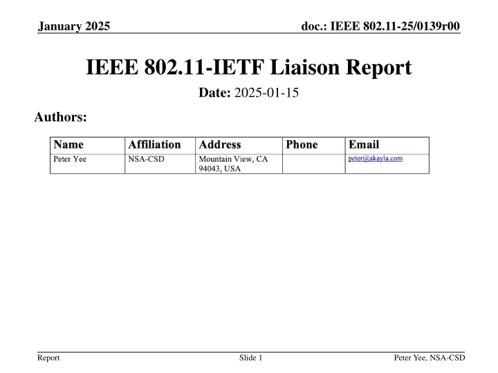 january 2025 n.w