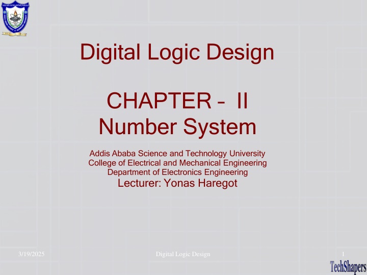 digital logic design n.w