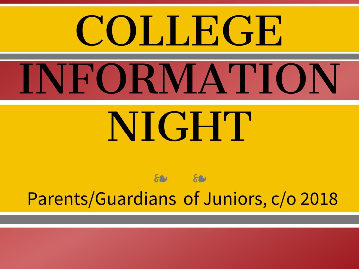 college information night n.w