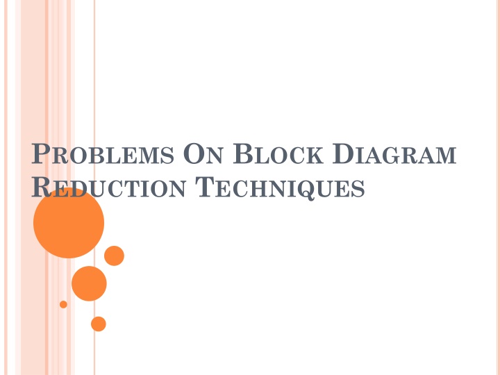 p roblems o n b lock d iagram r eduction n.w