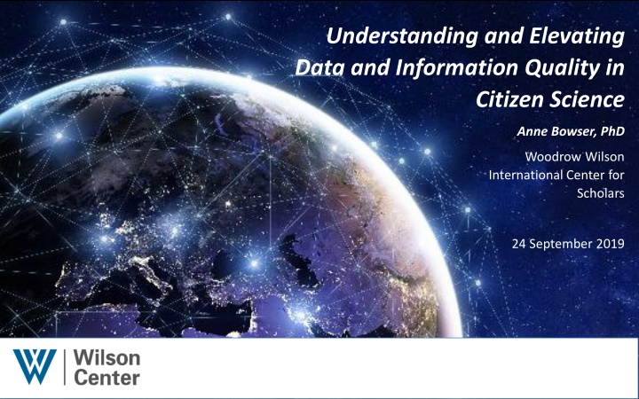 understanding and elevating data and information n.w
