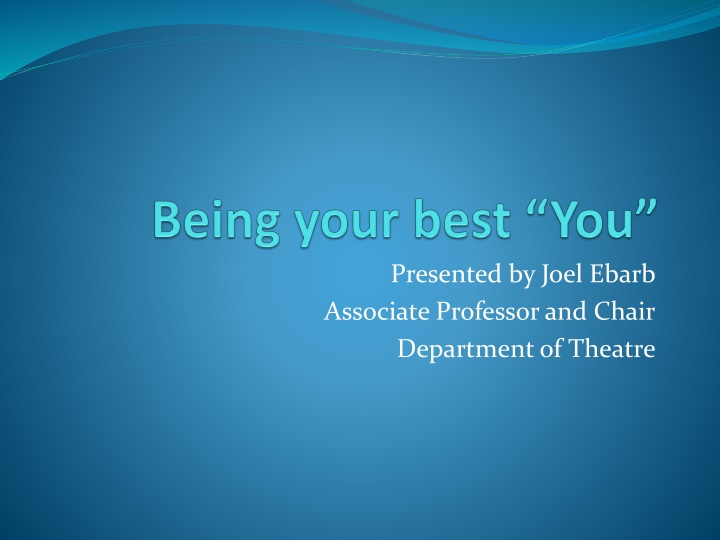 presented by joel ebarb associate professor n.w