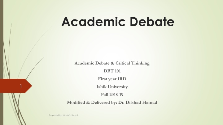 academic debate n.w