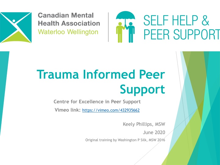 trauma informed peer n.w