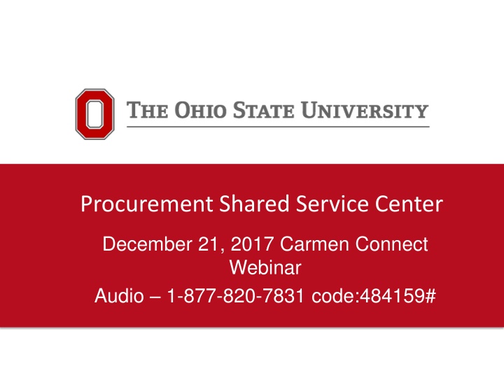 procurement shared service center n.w