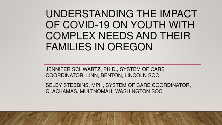 understanding the impact of covid 19 on youth n.w