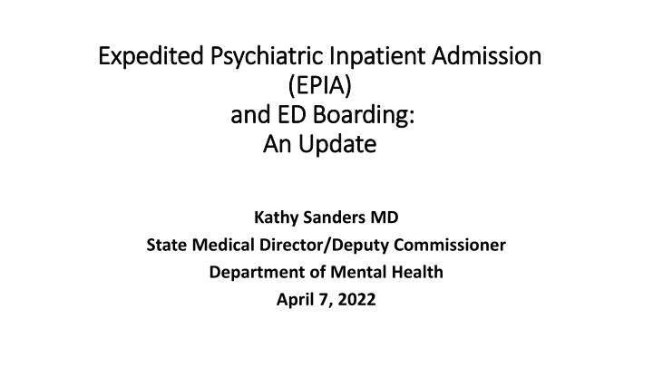 expedited psychiatric inpatient admission n.w