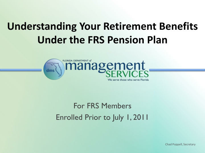 understanding your retirement benefits under n.w