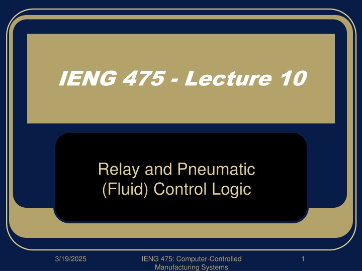 ieng 475 lecture 10 n.w