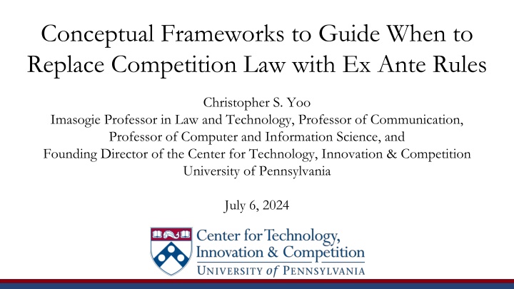 conceptual frameworks to guide when to replace n.w