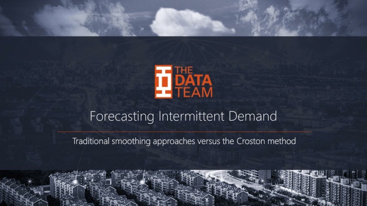 Forecasting Intermittent Demand Using Croston Method