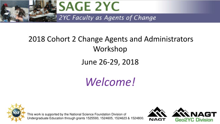 2018 cohort 2 change agents and administrators n.w