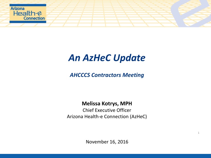 an azhec update n.w