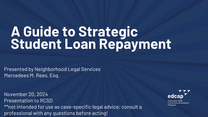 a guide to strategic student loan repayment n.w