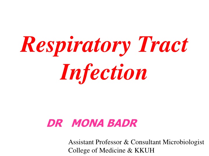 respiratory tract infection n.w