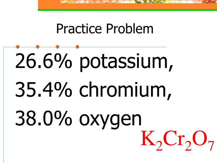 practice problem n.w