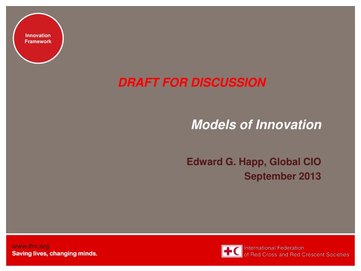 innovation framework framework n.w