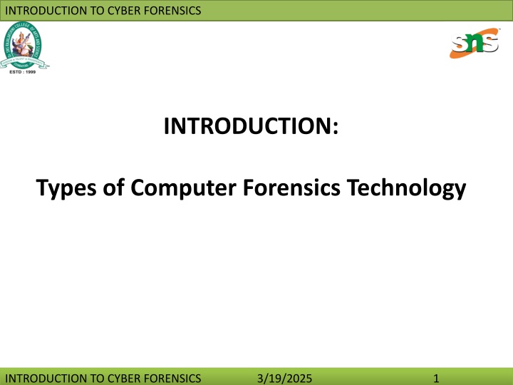 introduction to cyber forensics n.w