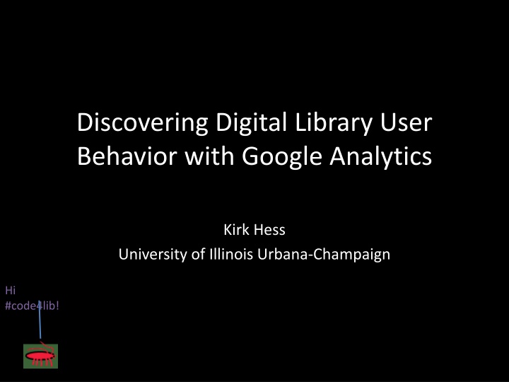 discovering digital library user behavior with n.w